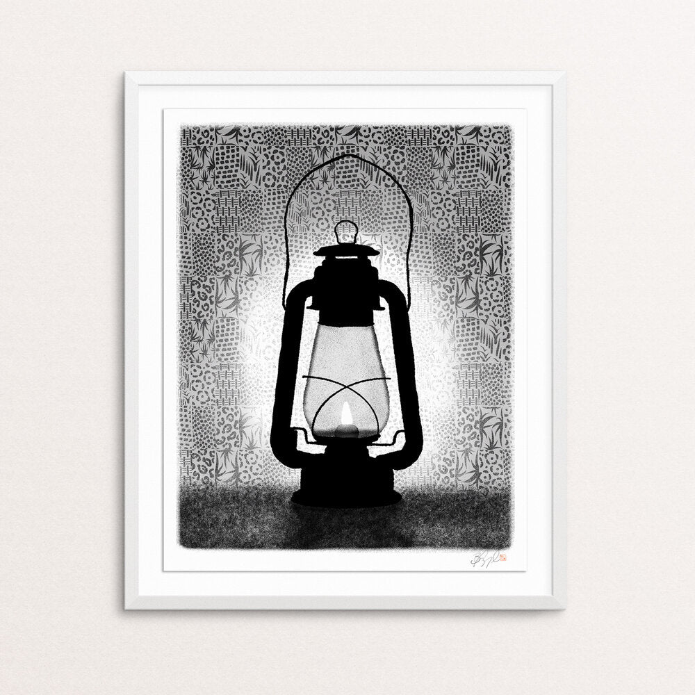 Lampblack Print